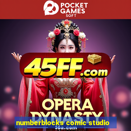 numberblocks comic studio
